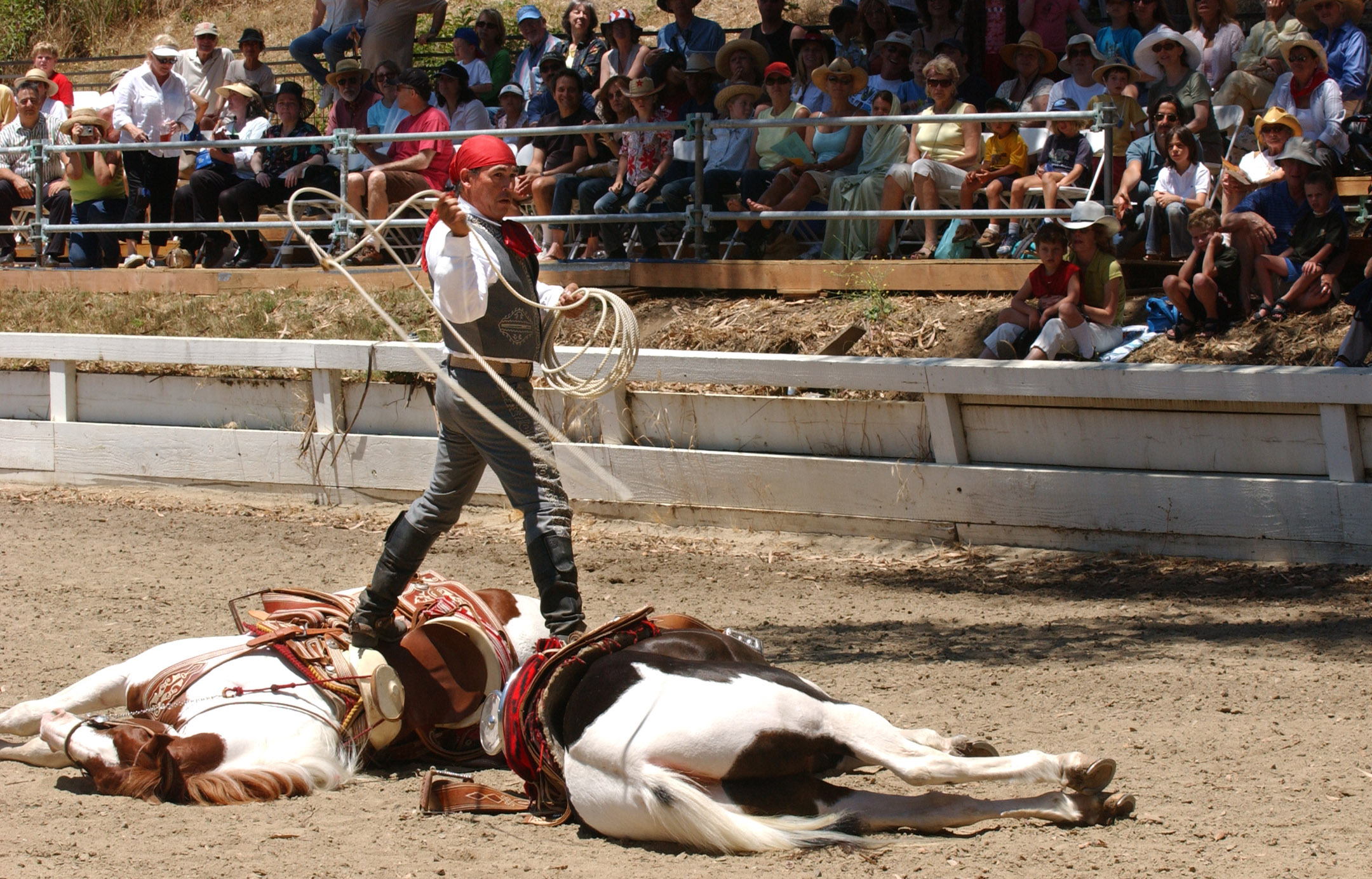 Trick Roping Big Roper Ranch Jubilee 2005 Photo Roundup